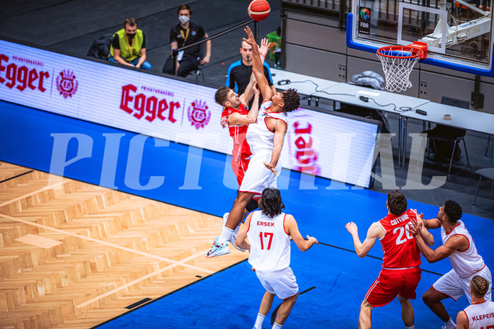 Basketball FIBA Men´s Eurobasket Qualifiers Austria vs. Switzerland