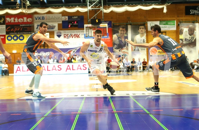 Basketball ABL 2017/18, Playoff VF Spiel 3 Gmunden Swans vs. BK Klosterneuburg Dukes


