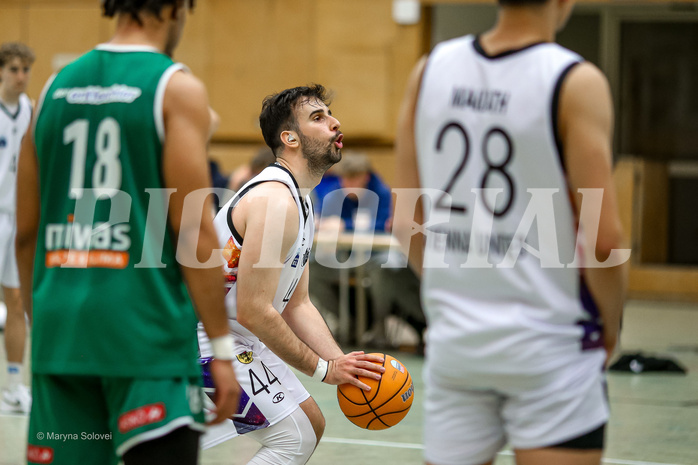Basketball Zweite Liga 2024/25, Grunddurchgang 14.Runde Vienna United vs. Future Team Steiermark