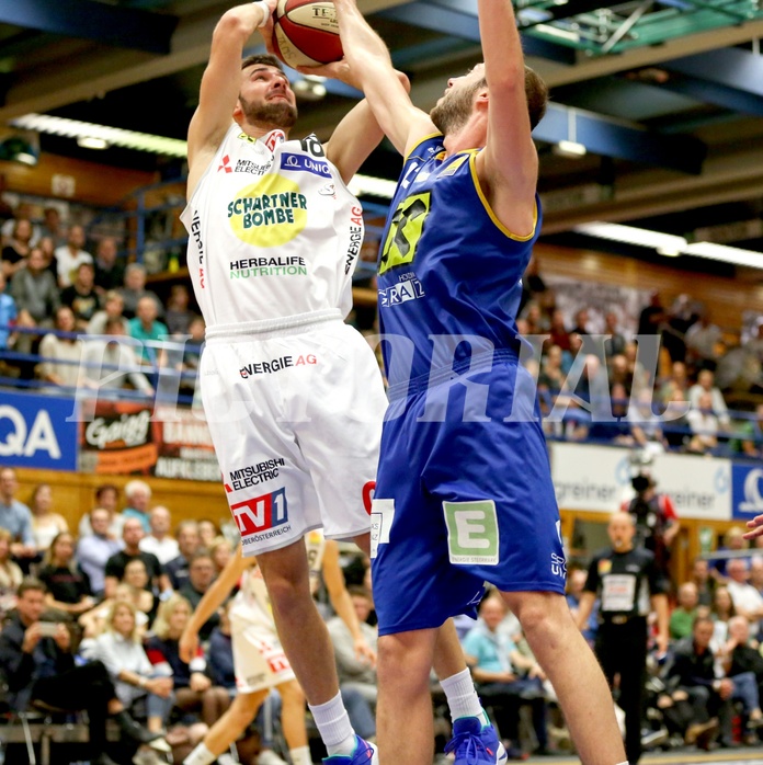 Basketball ABL 2018/19, Grunddurchgang 4.Runde Gmunden Swans vs. UBSC Graz



