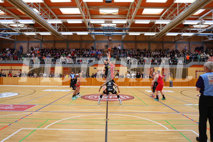 Basketball Zweite Liga 2022/23, Playoff, Semifinale Spiel 1 Mistelbach Mustangs vs. Mattersburg Rocks


