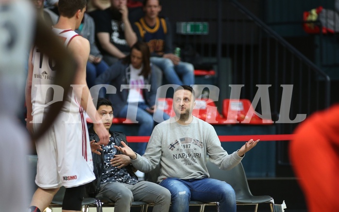 Basketball ABL 2016/17, Playoff VF Spiel 1 BC Vienna vs. WBC Wels