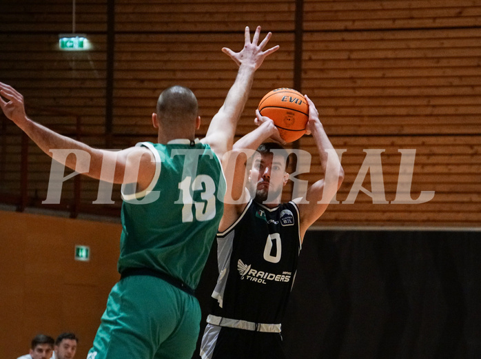 Basketball Zweite Liga 2023/24, Grunddurchgang 7.Runde Tirol Raiders vs KOS Celovec
