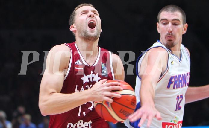 Basketball Eurobasket 2015  Team France vs. Team Latvia


