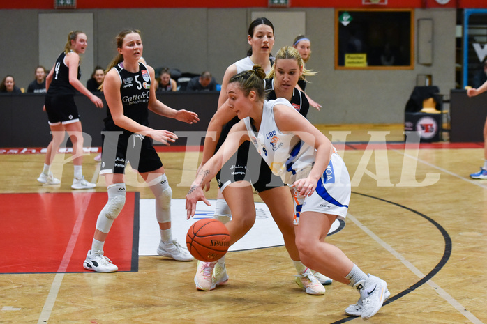 Win2Day Basketball, Damen Superliga 2022/23, Grunddurchgang 12. Runde, DBB LZ OÖ vs Basket Flames,
