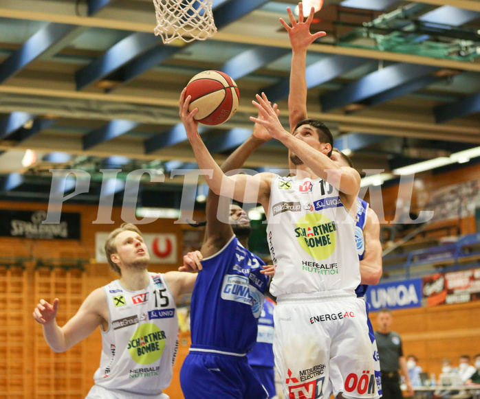 Basketball Superliga 2020/21, 6. Plazierungsrunde Gmunden Swans vs. Oberwart Gunners


