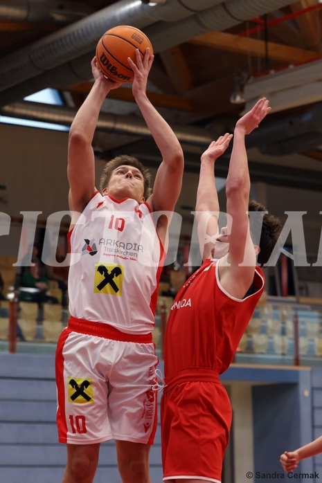 Basketball Superliga 2024/25, SLMU19 Traiskirchen Lions Academy vs. SG Salzkammergut


