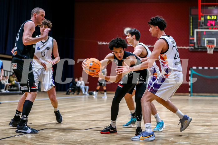 Basketball Zweite Liga 2024/25, Grunddurchgang 15.Runde Vienna United vs. Mattaersburg Rocks


