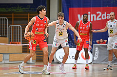 Basketball, Superliga 2024/25, Grunddurchgang 10.Runde, Flyers Wels vs. Traiskirchen Lions,
