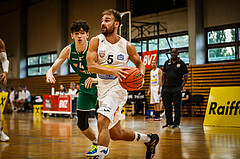 Basketball, Basketball Austria Cup 2021/22, Vorrunde, Mattersburg Rocks, Future Team Steiermark, Florian DUCK (5)