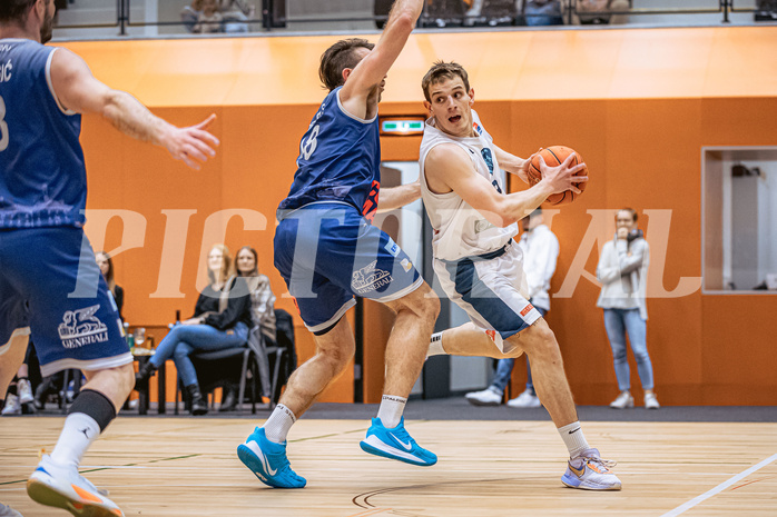 Basketball, Win2Day Superliga 2022/23, 7. Qualifikationsrunde, Vienna Timberwolves, BBC Nord Dragonz, Elias Wlasak (8)