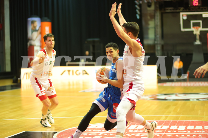 Basketball Superliga 2023/24, Gruunddurchgang 21.Runde BC Vienna vs. Oberwart Gunners