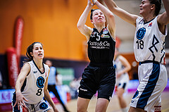 Basketball, Win2Day Basketball Damen Superliga 2023/24, Grunddurchgang 5.Runde, Vienna Timberwolves, Basket Flames, Sarah Nindl (5)