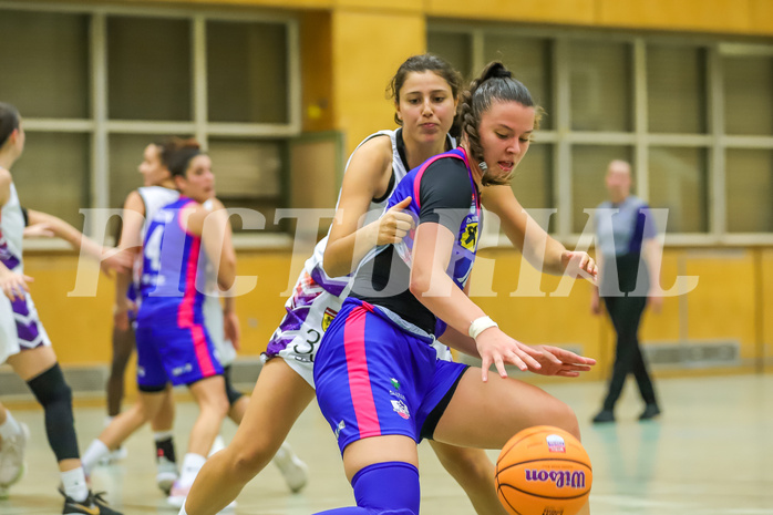 Basketball Damen Superliga 2024/25, Grunddurchgang 4.Runde Vienna United vs. UBSC Graz


