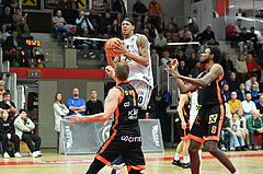 Basketball, Superliga 2023/24, Grunddurchgang 15. Runde, Flyers Wels vs. Fürstenfeld Panthers,
