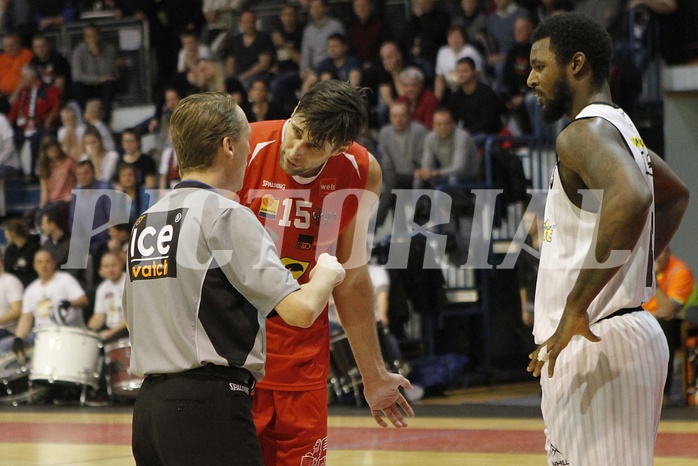 Basketball ABL 2015/16 Grunddurchgang 20.Runde  Güssing Knights vs WBC Wels
