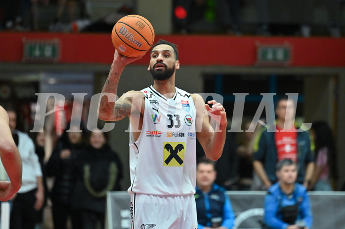 Basketball, Superliga 2024/25, Grunddurchgang 19.Runde, Flyers Wels vs. Klosterneuburg,
