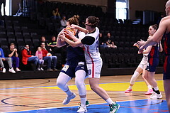 04.02.2024, Graz, Raiffeisen Sportpark, Basketball Damen Superliga 2023/24, Grunddurchgang 11.Runde, UBSC-DBBC Graz - SKN St. Pölten Frauen ,  