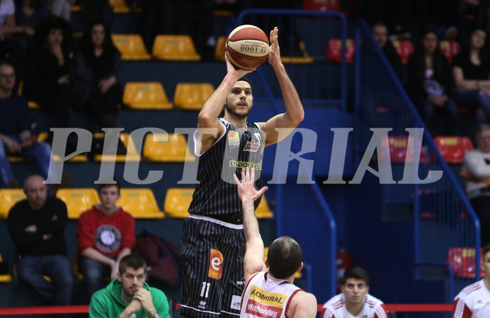 Basketball ABL 2015/16 Grunddurchgang 22.Runde BC Vienna vs. GÃ¼ssing Knights


