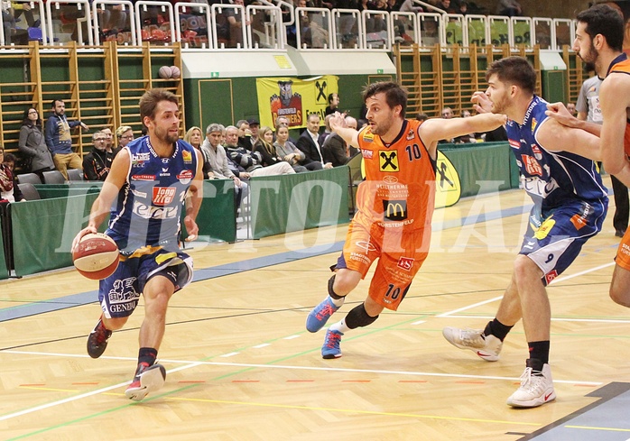 Basketball ABL 2016/17 Grunddurchgang 13.Runde Fürstenfeld Panthers vs Kapfenberg Bulls