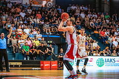 Basketball, Win2Day Superliga 2022/23, Playoff, Finale Spiel 4, BC Vienna, Gmunden Swans, Stefan Savic (13)