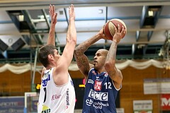 Basketball ABL 2017/18, Grunddurchgang 35.Runde Gmunden Swans vs. Kapfenberg Bulls