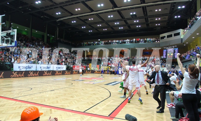 Basketball ABL 2012-13 Snickers-Playoffs Fnale 5.Spiel BC Vienna vs. Oberwart Gunners


