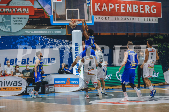 Basketball Basketball Superliga 2020/21, Finale Spiel 4 Kapfenberg Bulls vs. Gmunden Swans
