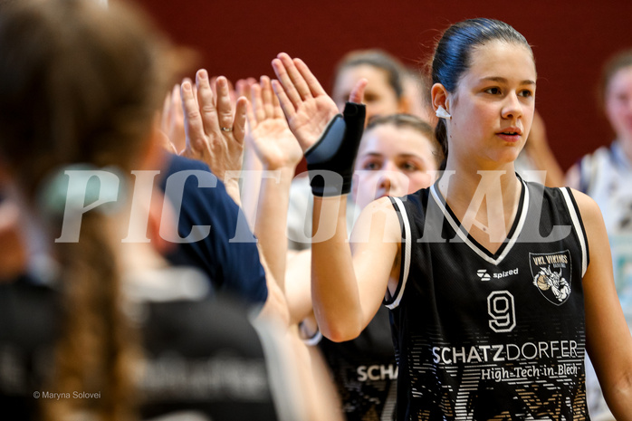 01.03.2025 Österreichischer Basketballverband 2024/25, SLWU16 WAT 3 Capricorns vs. VKL Vikings Swans