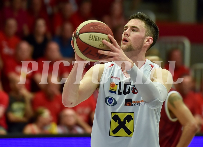 Basketball ABL 2015/16 Playoff Halbfinale Spiel 5 WBC Wels vs Traiskirchen Lions