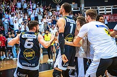 Basketball, Win2Day Superliga 2022/23, Playoff, Finale Spiel 4, BC Vienna, Gmunden Swans, 