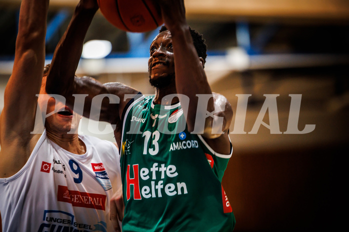 Basketball, Basketball Austria Cup 2022/23, Achtelfinale, Oberwart Gunners, Kapfenberg Bulls, 