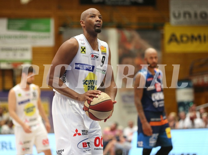 Basketball ABL 2017/18, Playoff Finale Spiel 3 Gmunden Swans vs. Kapfenberg Bulls 