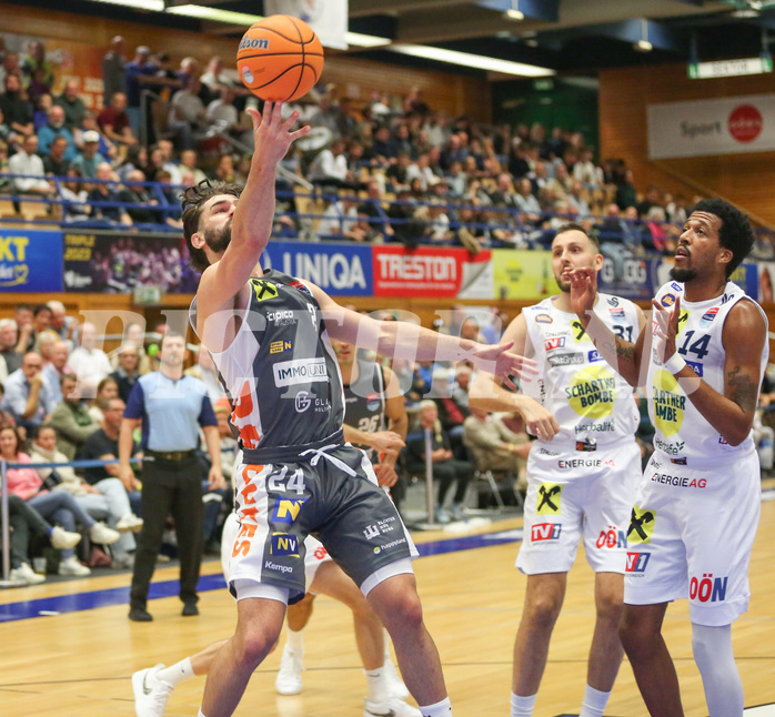 Basketball Superliga 2024/25, Grunddurchgang 8.Runde Gmunden Swans vs. Klosterneuburg Dukes