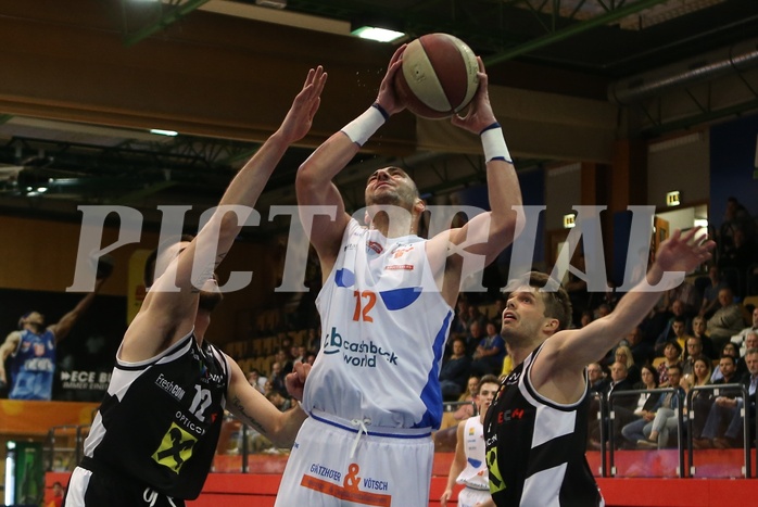 Basketball ABL 2018/19, Grunddurchgang 31.Runde Kapfenberg Bulls vs. Flyers Wels


