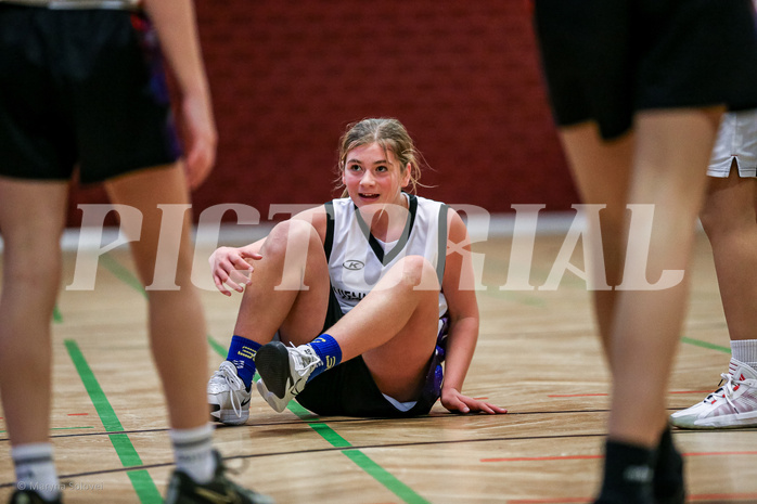 23.11.2024 Österreichischer Basketballverband 2024/25, SLWU14, Vienna United vs. VKL Vikings Swans

