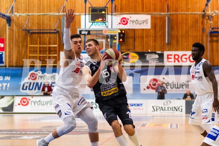 Basketball ABL 2015/16 Grunddurchgang 13.Runde Oberwart Gunners vs. Traiskirchen Lions