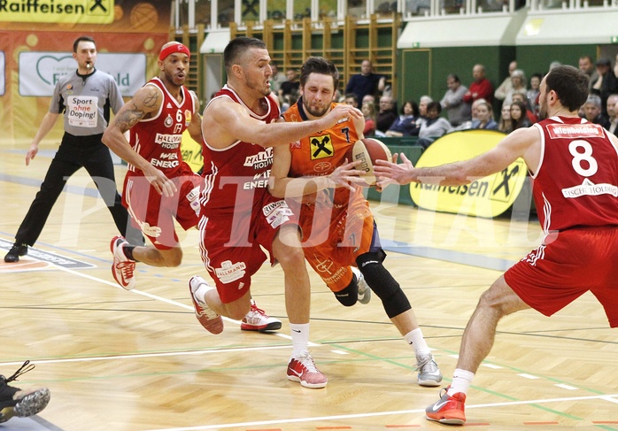 Basketball ABL 2016/17 Grunddurchgang 25.Runde  Fürstenfeld Panthers vs BC Vienna
