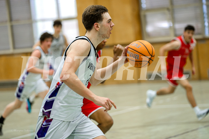 13.04.2025 Österreichischer Basketballverband 2024/25, SLMU19, Vienna United vs. SG Salzkammergut