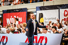 Basketball, win2day Basketball Superliga 2024/25, Playoffs Halbfinale 4. Spiel
, BBC Nord Dragonz, Gmunden Swans, Thomas Crab (Head Coach)