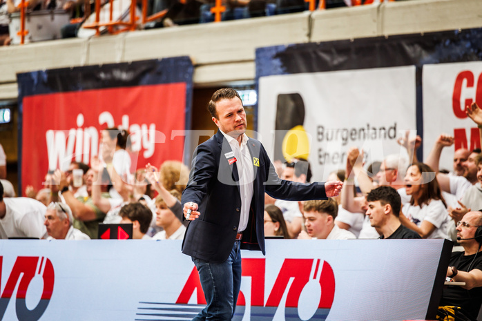 Basketball, win2day Basketball Superliga 2024/25, Playoffs Halbfinale 4. Spiel
, BBC Nord Dragonz, Gmunden Swans, Thomas Crab (Head Coach)