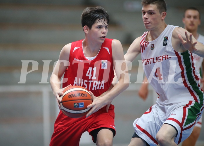 Basketball Nationalteam MU16 2015 U16 Team Austria vs. U18 Team Portugal


