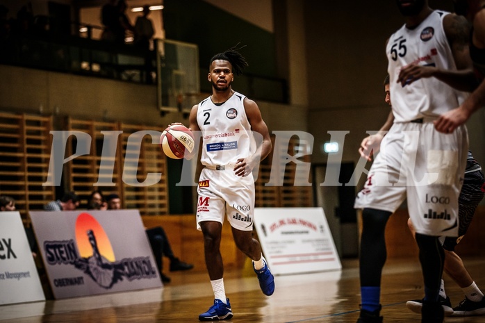 Basketball, 2.Bundesliga, Playoff VF Spiel 2, Mattersburg Rocks, Villach Raiders, Royce Woodridge (2)