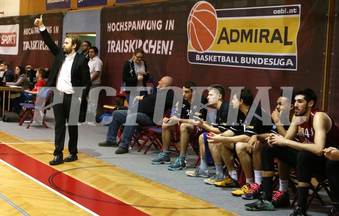 Basketball ABL 2016/17, Grunddurchgang 14.Runde Traiskirchen Lions vs. Oberwart Gunners
