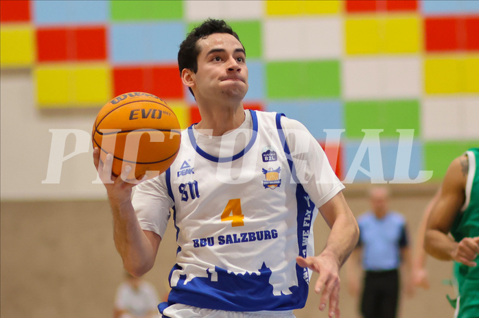 Basketball Zweite Liga 2024/25, Grunddurchgang 6.Runde BBU Salzburg vs. KOS Celovec


