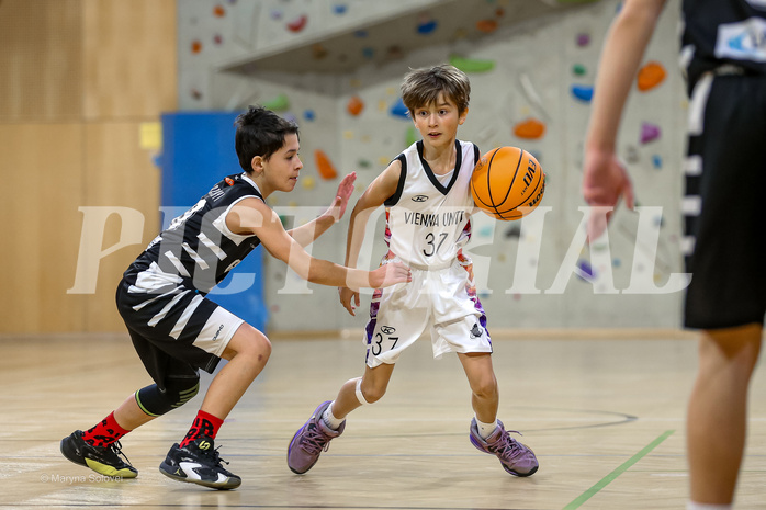 12.01.2025 Österreichischer Basketballverband 2024/25, SLMU14, SU Döbling vs Vienna Giants