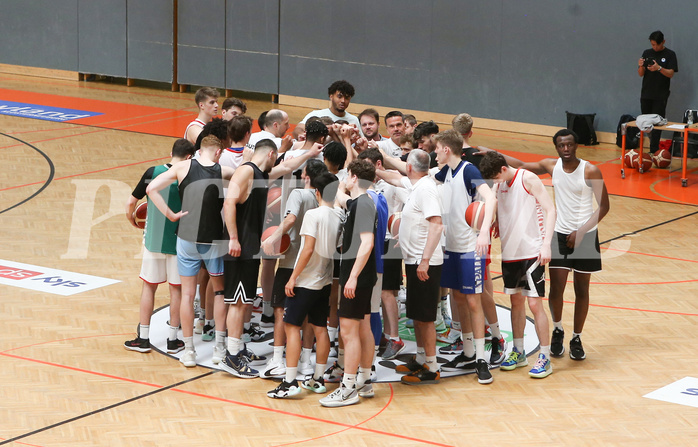 Basketball Nationalteam MU19 2022, Kadersichtung  vs. 