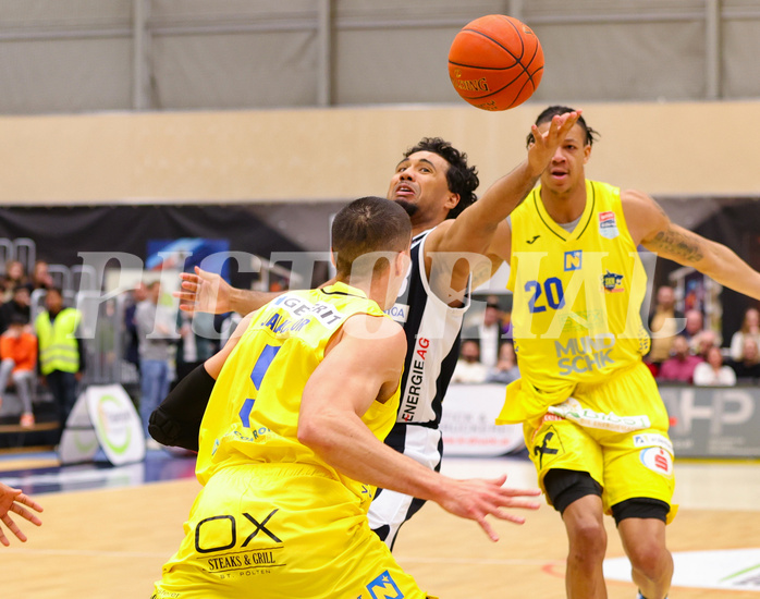 Basketball Superliga 2022/23, 8.Plazierungsrunde SKN St.Pölten vs. Gmunden Swans