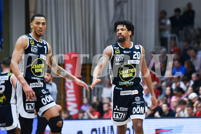 Win2Day Basketball Superliga 2022/23, Playoff,
Semifinale Spiel 4, Flyers Wels vs Swans Gmunden,