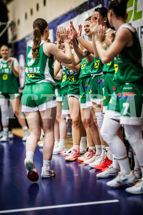Basketball, Win2Day Basketball Damen Superliga 2023/24, Playoff, Finale Spiel 3, SKN St. Pölten, UBI Graz, UBI Graz